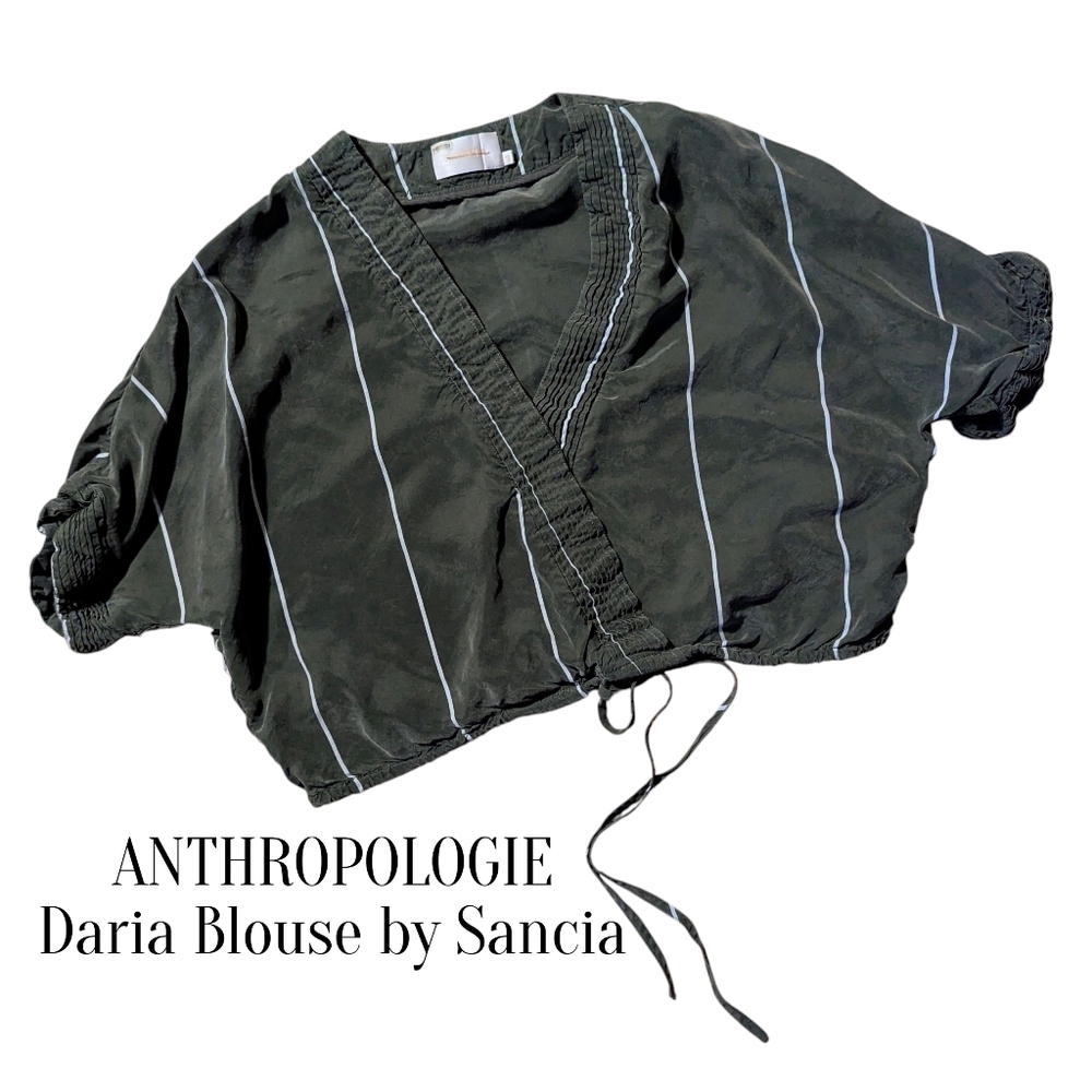 Daria Blouse in Penny Stripe